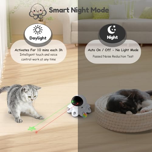 Cat Laser Toy (Black Base-Green Laser*1)