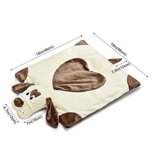 Puppy Heartbeat Toy (White)