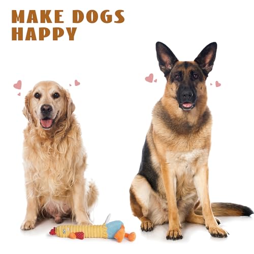 3 in 1 Rip and Reveal Chicken Dog Toy (Squeaky Chicken)