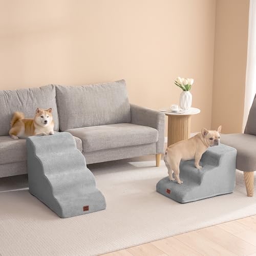 Curved Dog Stairs Ramp