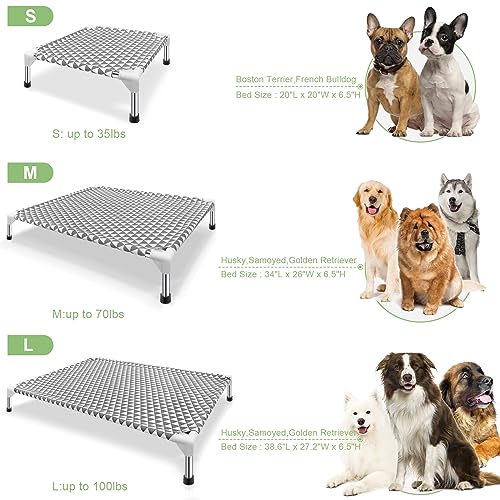 Elevated Outdoor Dog Bed (4 sided Large)