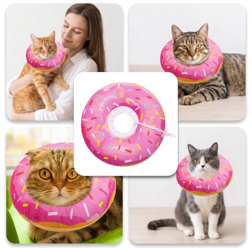 Cat Cone Collar Soft (Pink / Small)