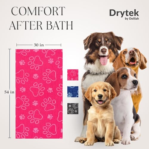 Drytek Dog Towel (Pink)