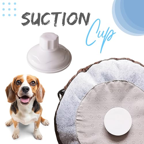 18" Dog Snuffle Mat (Blue 18 Inch with Clicker and Suction Cup)