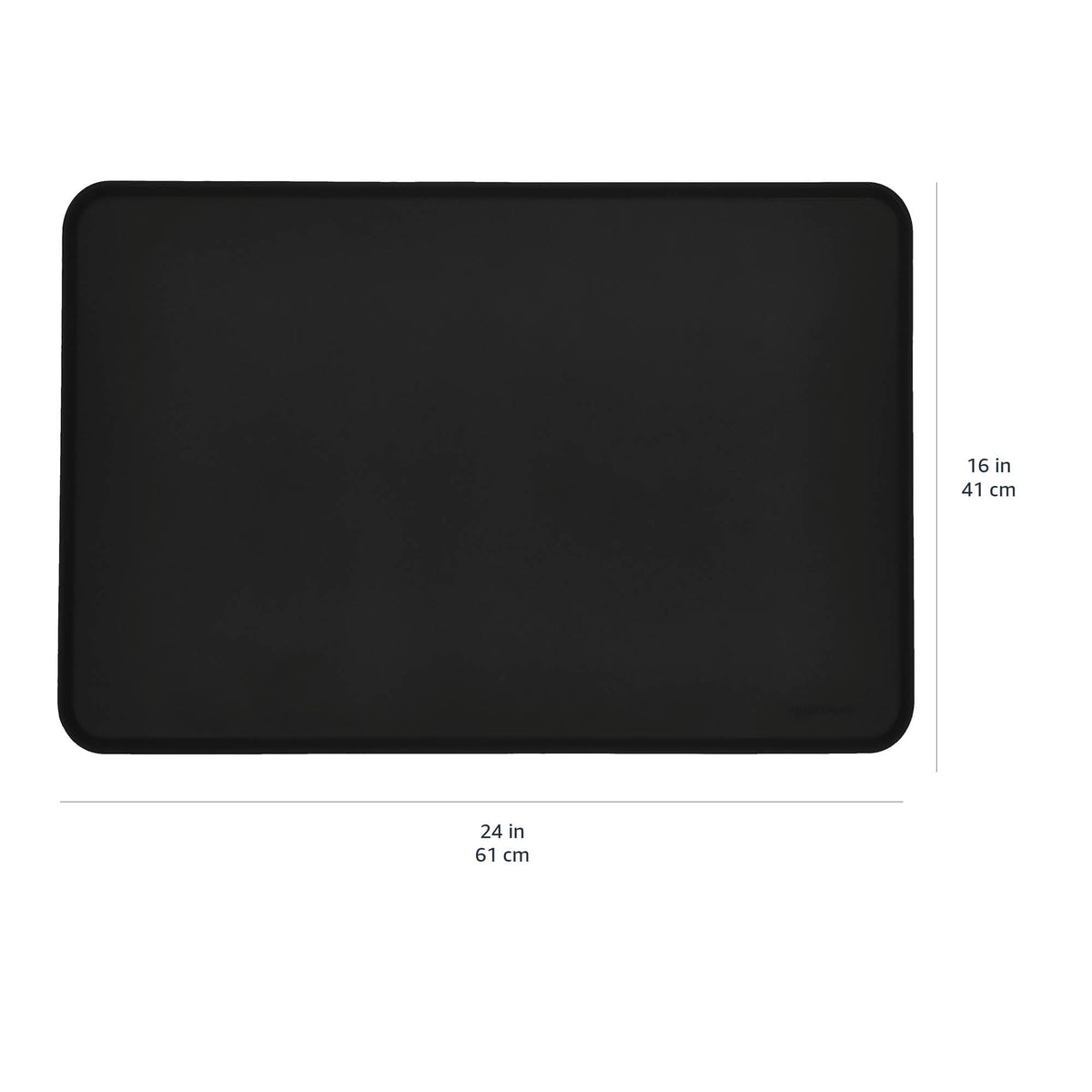 Waterproof Non (Black / 24" x 16")