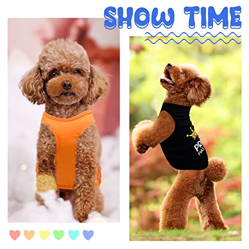 8 Pcs Pet Shirts for Small Dogs Cats (For cool boy / Medium)