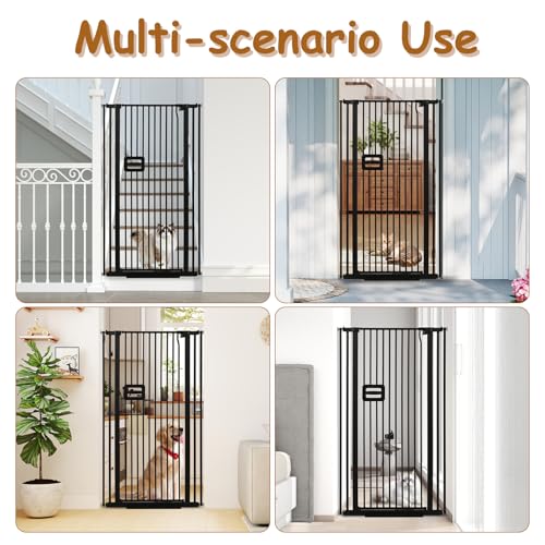 55'' Extra Tall Cat Gate (55" Tall x 30.1 - 34.1" Wide)