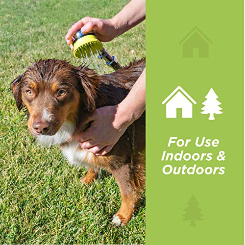 Deluxe Dog Washing Hose Attachment (Deluxe Shower & Garden (Variable Water Pressure))