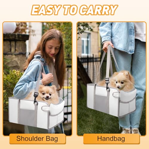 Portable Dog Car Seat for Small Dogs