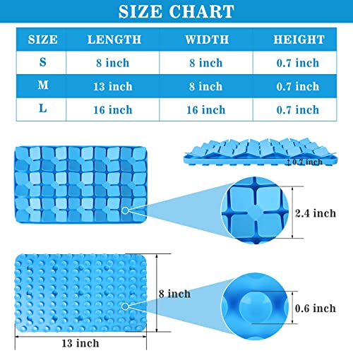 Snuffle Mat for Dogs (M-8"X13" / Blue-M)
