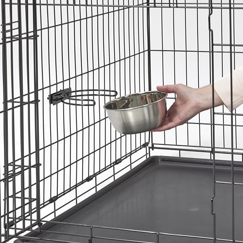 Intermediate Double Door iCrate Starter Kit (Black / 36.0"L x 23.0"W x 25.0"H)