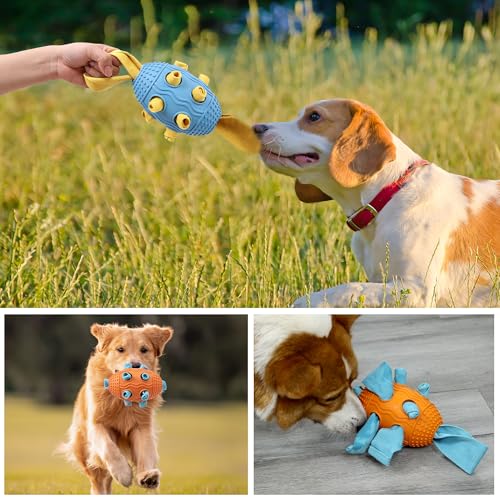 Interactive Dog Toy (Orange)
