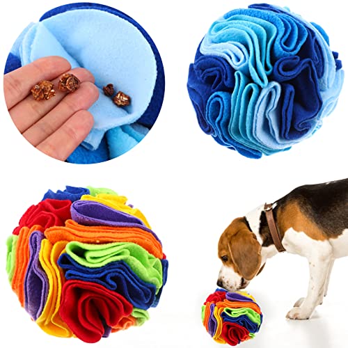 2 Pcs Snuffle Ball for Dogs Interactive Dog Toys Encourage Foraging Skills (2 Pcs)