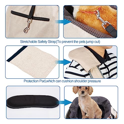 XL Dog Sling 15 (Beige)