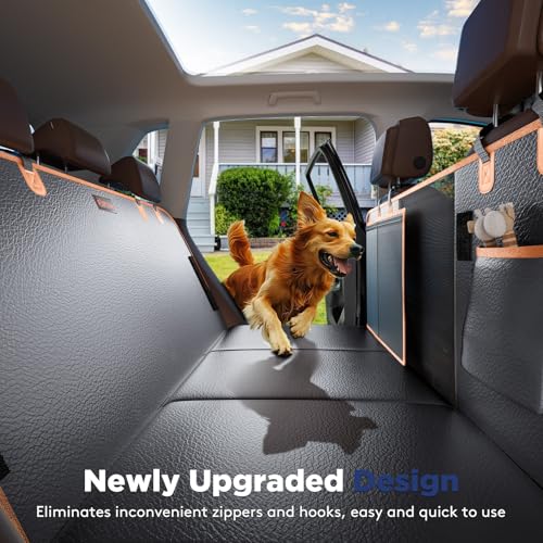XL Back Seat Extender for Dogs (Black / For Full Size Truck /Full Size Suv)