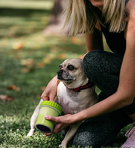 MudBuster Small Dog Paw Cleaner (Green / Small)