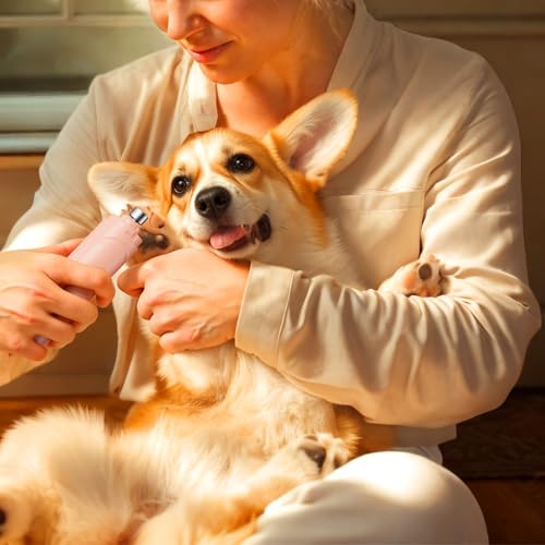 Dog Nail Grinder (Creamy Pink)