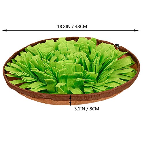 Pet Snuffle Mat for Dogs (green)
