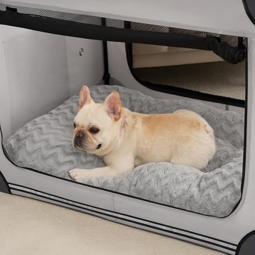 Washable Dog Beds Medium Sized Dog (Grey / 29" x 21"x 3")