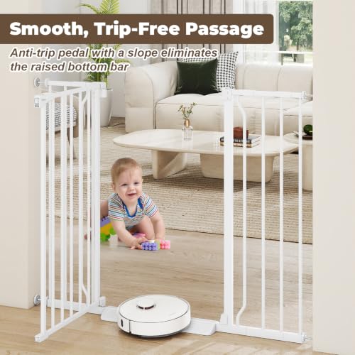 36" Extra Tall Baby Gate (White / 29-45"Wide, 36"Tall)