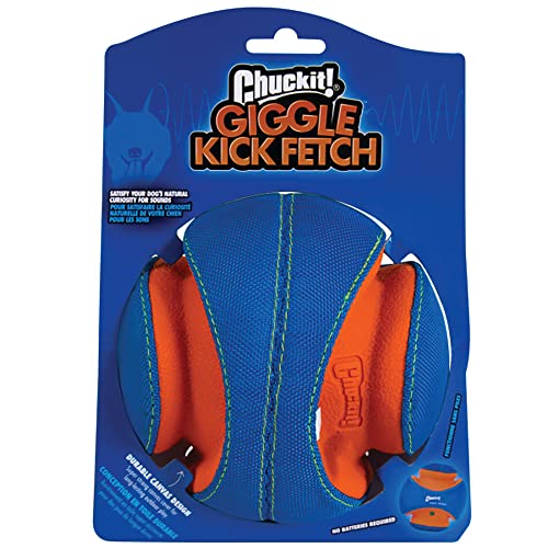 Kick Fetch Dog Toy Ball With Giggle Sounds (Small / Giggle)