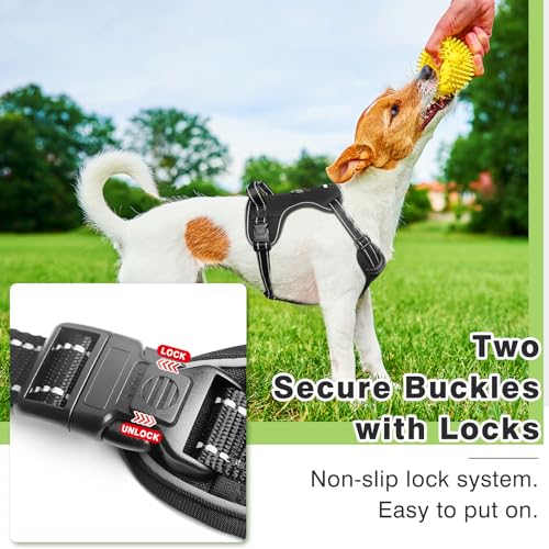 Dog Harness No Pull (Small / Black)