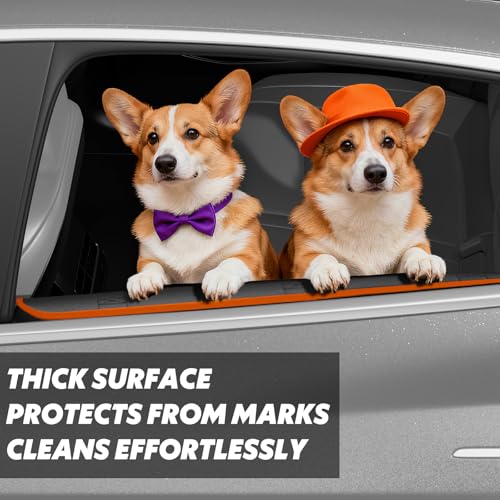 Car Door Protector for Dogs (Fit for Sedan/Family Car/Small SUV)