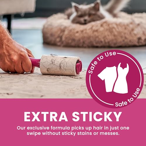 Lint Rollers for Pet Hair Extra Sticky (1 Roller (100 Sheets))