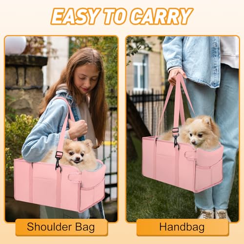 Portable Dog Car Seat for Small Dogs