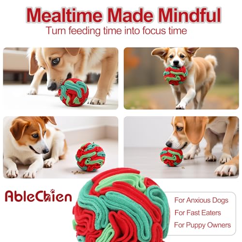 Snuffle Ball for Dogs (Christmas Ball / Small)