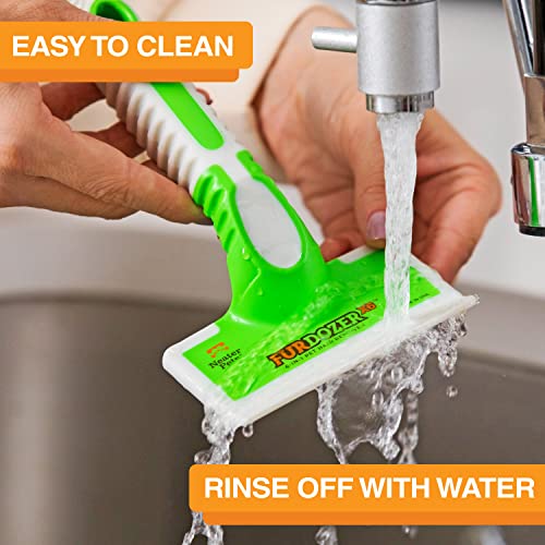 FurDozer Pet Hair Remover & Auto Detailing Tools (Green / (2 Pack) - X6)