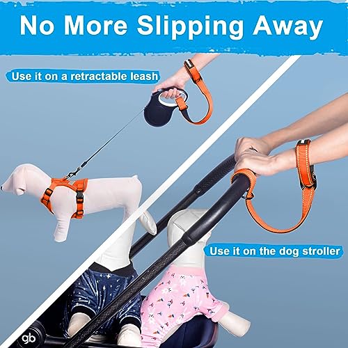 Short Dog Leash (Orange / Short - 1 Pack)