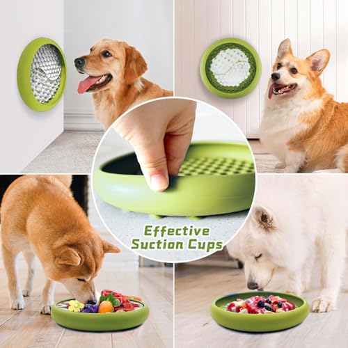 Dog Lick Bowl (Green / Small)