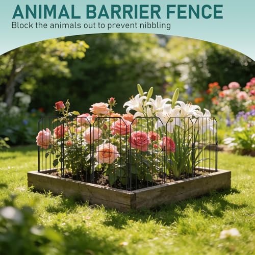 Garden Fence Total 25ft (Square arch)