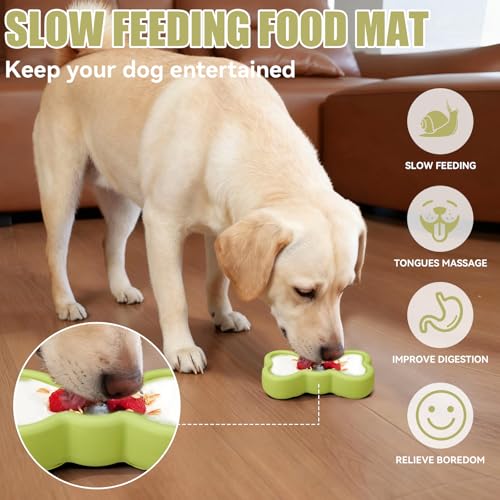Lick Mat for Dogs (L / A-Green)