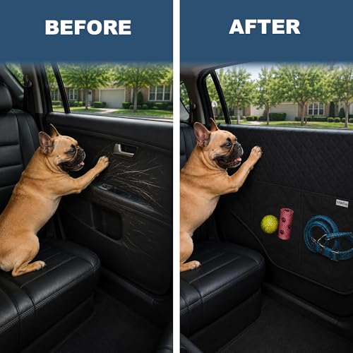 2026 Version 2X Extra Durable Premium Interior Car Door Protector from Dog Scratches