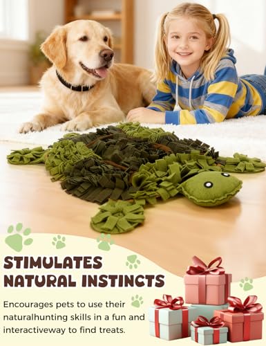 Snuffle Mat for Dogs (brown / L)