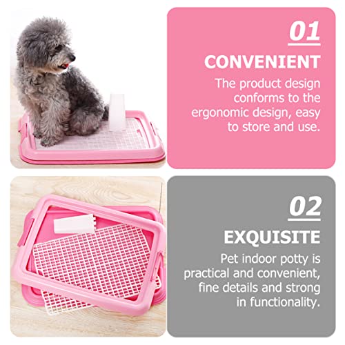 Dog Toilet Indoor Pet Toilet Tray Anti