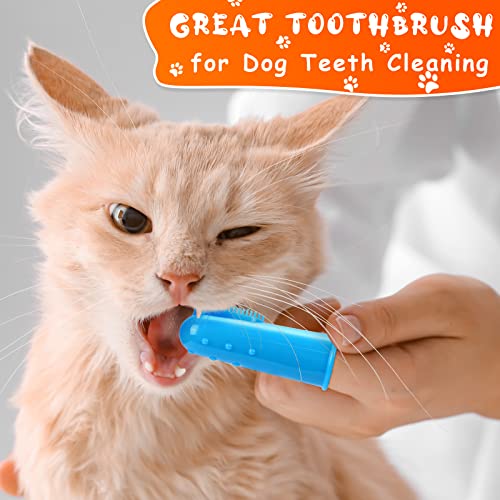 80 Pack Bulk Dog Finger Toothbrushes