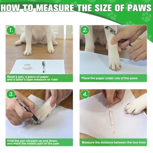 Anti Slip Dog Socks to Prevent Licking Paws for Hot Pavement (Black / Large)