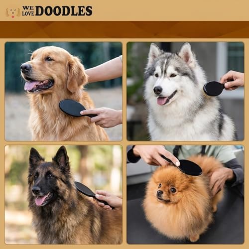 Pin Brush for Dogs (Silver Pins)