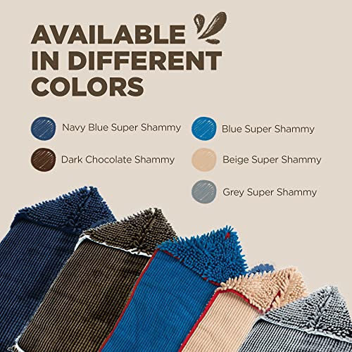 Soggy Doggy Super Shammy Absorbent Dog Towel (Dark Chocolate)