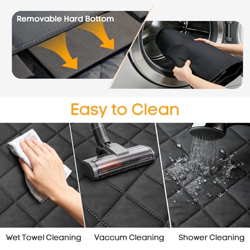 Dog Car Seat Cover for Back Seat (black / XL - 56.3"W x 64.2"L - SUV/Truck)