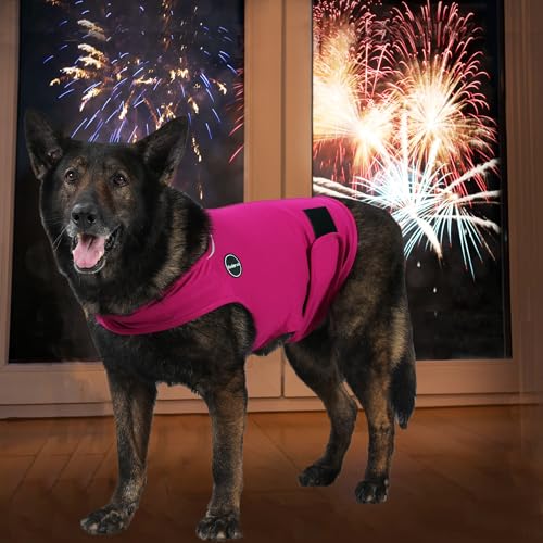 Dog Anxiety Jacket (Large / Pink)