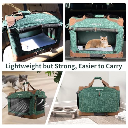 Extra Large Cat Carrier Soft Sided (Green)