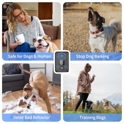 Anti Barking Device for Dogs (Black / Medium)