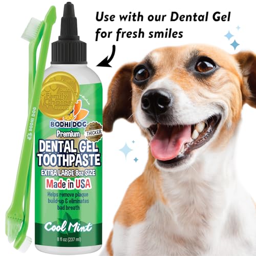 Dual Headed Toothbrush for Dogs & Cats (1 Count (Pack of 100))