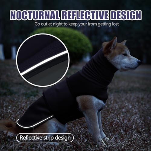 Dog Anxiety Jacket (Medium(Chest:18"-21") / Navy blue)