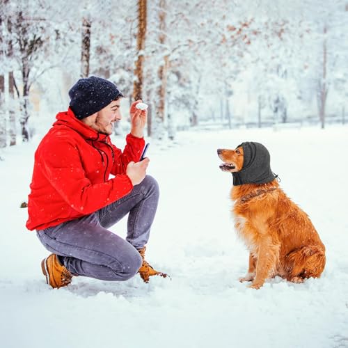Dog Calming Hoodie Adjustable (Grey / L)
