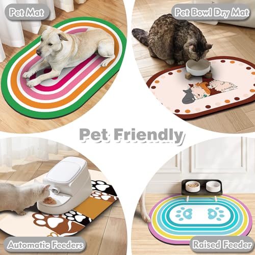 Dog Feeding Mat 24''x16'' (24''x16'' / Light Gray)